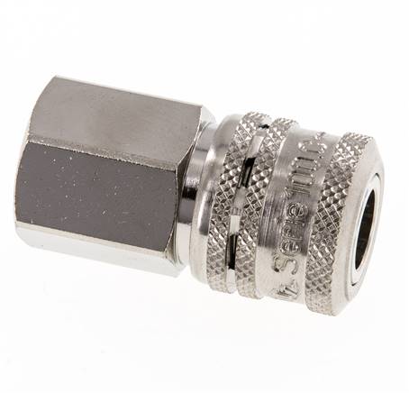 Steel DN 7.2 (Euro) Safety Air Coupling Socket G 1/2 inch Female