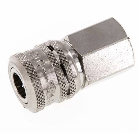 Steel DN 7.2 (Euro) Safety Air Coupling Socket G 1/2 inch Female