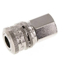 Steel DN 7.2 (Euro) Safety Air Coupling Socket G 1/4 inch Female