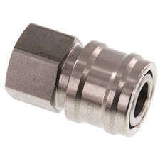 Stainless steel DN 7.2 (Euro) Air Coupling Socket G 1/2 inch Female