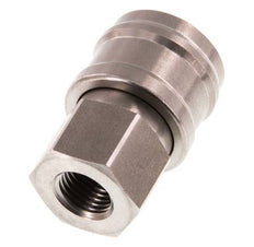 Stainless steel DN 7.2 (Euro) Air Coupling Socket G 1/4 inch Female