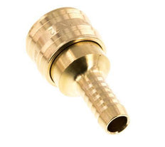 Brass DN 7.2 (Euro) Air Coupling Socket 10 mm Hose Pillar