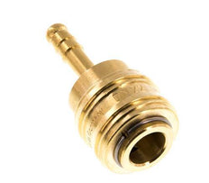 Brass DN 7.2 (Euro) Air Coupling Socket 6 mm Hose Pillar