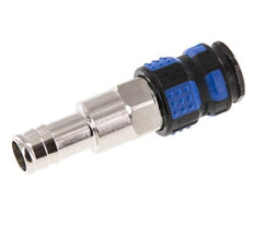 Nickel-plated Brass DN 7.8 Air Coupling Socket 13 mm Hose Pillar