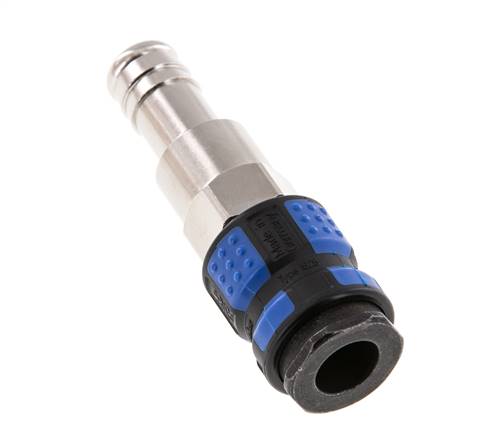 Nickel-plated Brass DN 7.8 Air Coupling Socket 13 mm Hose Pillar