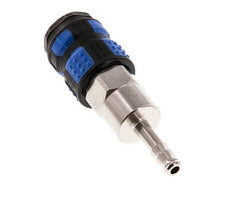 Nickel-plated Brass DN 7.8 Air Coupling Socket 6 mm Hose Pillar