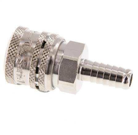 Steel DN 7.2 (Euro) Safety Air Coupling Socket 9 mm Hose Pillar