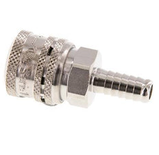 Steel DN 7.2 (Euro) Safety Air Coupling Socket 9 mm Hose Pillar