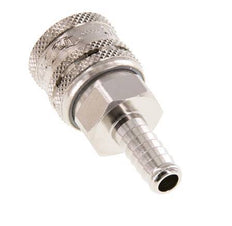 Steel DN 7.2 (Euro) Safety Air Coupling Socket 9 mm Hose Pillar