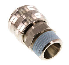 Nickel-plated Brass DN 7.2 (Euro) Air Coupling Socket G 1/2 inch Male