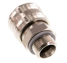 Nickel-plated Brass DN 7.2 (Euro) Air Coupling Socket G 3/8 inch Male