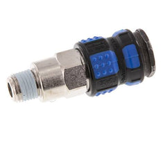 Nickel-plated Brass DN 7.8 Air Coupling Socket R 1/4 inch Male
