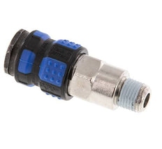 Nickel-plated Brass DN 7.8 Air Coupling Socket R 1/4 inch Male
