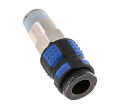 Nickel-plated Brass DN 7.8 Air Coupling Socket R 3/8 inch Male