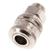 Steel DN 7.2 (Euro) Safety Air Coupling Socket G 3/8 inch Male