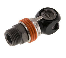 Steel DN 8 Safety Air Coupling Socket G 1/2 inch Male