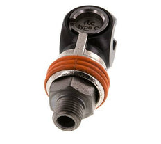 Steel DN 8 Safety Air Coupling Socket G 1/4 inch Male
