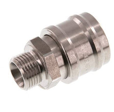 Stainless steel DN 7.2 (Euro) Air Coupling Socket G 3/8 inch Male