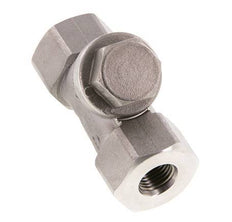 G1/4'' Stainless Steel 316 Y Check Valve PTFE 0.4/0.8-40bar - CLYS