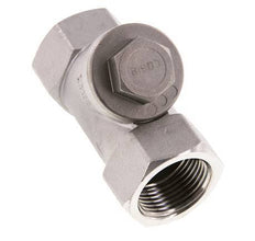 G1'' Stainless Steel 316 Y Check Valve PTFE 0.4/0.8-40bar - CLYS