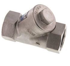 G1-1/2'' Stainless Steel 316 Y Check Valve PTFE 0.4/0.8-40bar - CLYS
