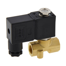 Solenoid Valve CM-DA 1/8'' Brass FKM 0-10bar 380V AC
