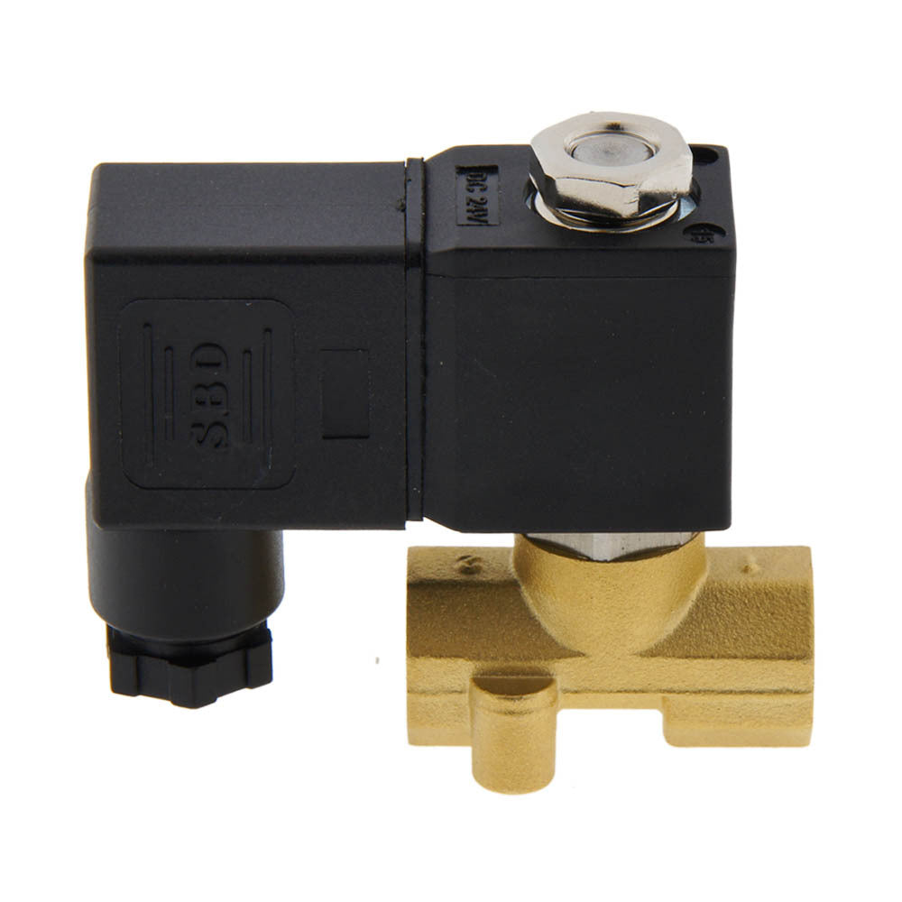 Solenoid Valve CM-DA 1/8'' Brass FKM 0-10bar 380V AC