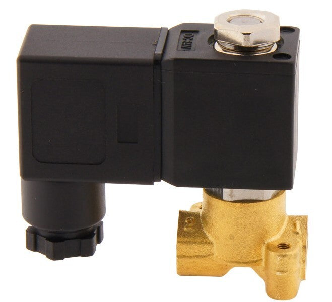 Solenoid Valve CM-DA 1/8'' Brass FKM 0-10bar 230V AC