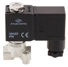 Solenoid Valve CM-DA 1/8'' Stainless Steel FKM 0-10bar 12V DC