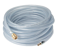 Compressed air hose with DN 7.2 coupling, 27 bar, 10 meter, 12 mm outer diameter
