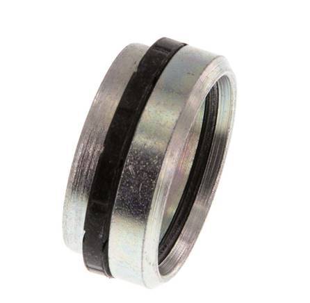 22L Zinc plated Steel Cutting ring with seal