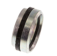 22L Zinc plated Steel Cutting ring with seal