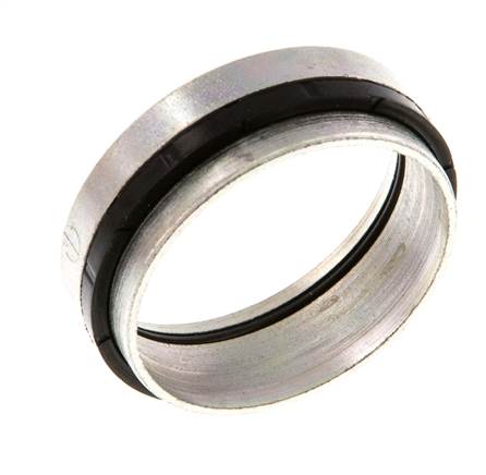 28L Zinc plated Steel Cutting ring with seal