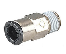 6mm - R1/4" Meter-Out Brass Straight Check Valve