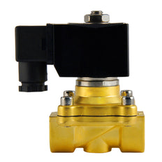 Solenoid Valve DF-SA 1/2'' brass FKM 0-6bar 12V DC