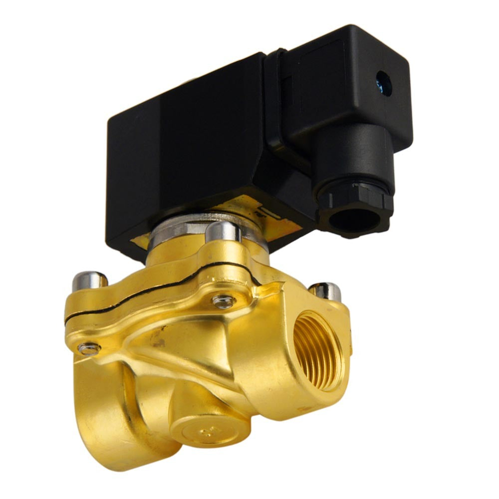Solenoid Valve DF-SA 1/2'' brass EPDM 0-10bar 120V AC