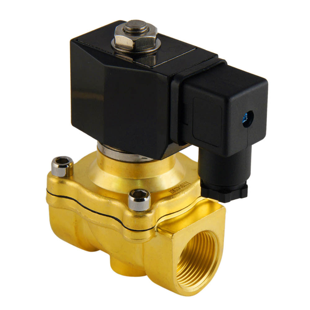 Solenoid Valve DF-SA 3/4'' brass FKM 0-6bar 24V DC