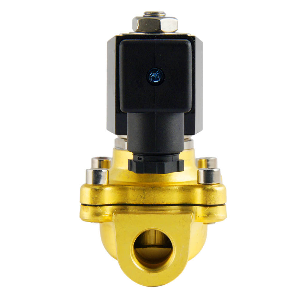 Solenoid Valve DF-SA 3/8'' brass FKM 0-10bar 120V AC