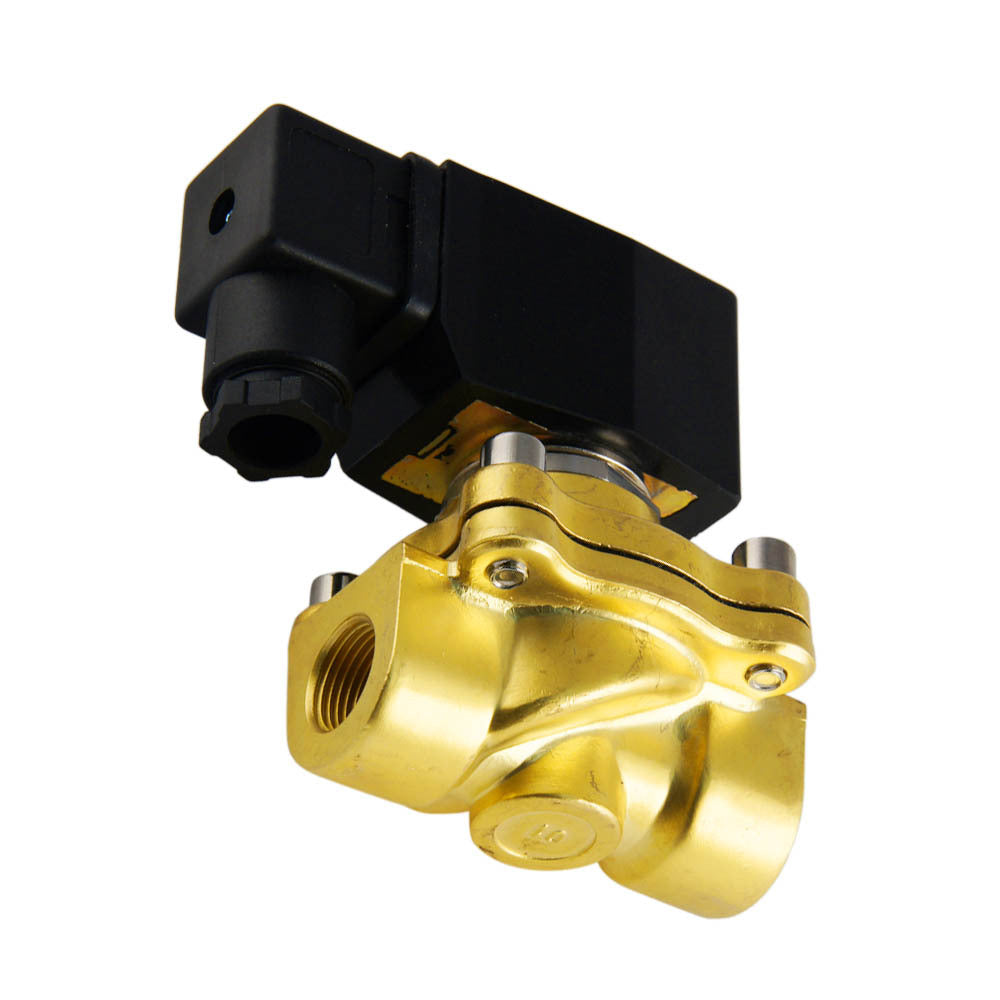 Solenoid Valve DF-SA 3/8'' brass EPDM 0-10bar 120V AC