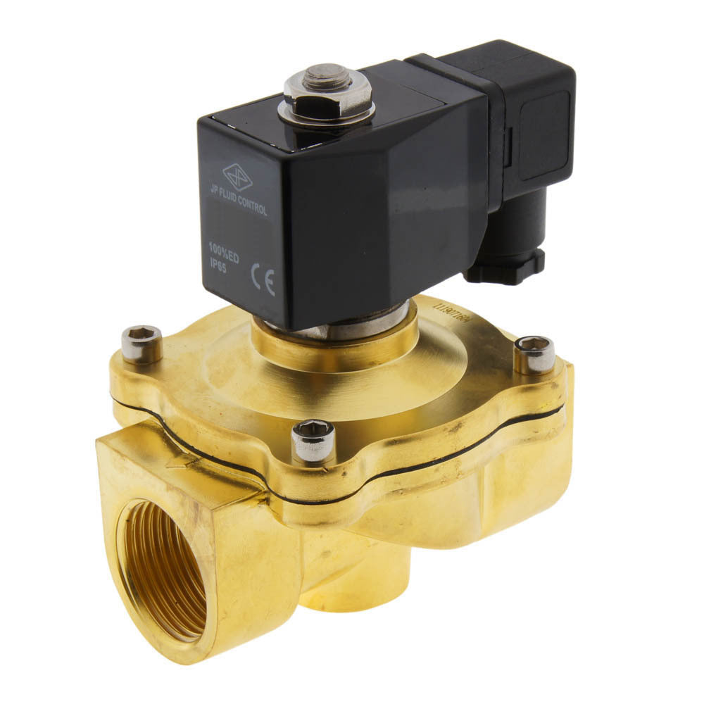 Solenoid Valve DF-SA 2'' Brass FKM 0-10bar 380V AC