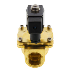 Solenoid Valve DF-SA 1'' brass FKM 0-10bar 24V AC
