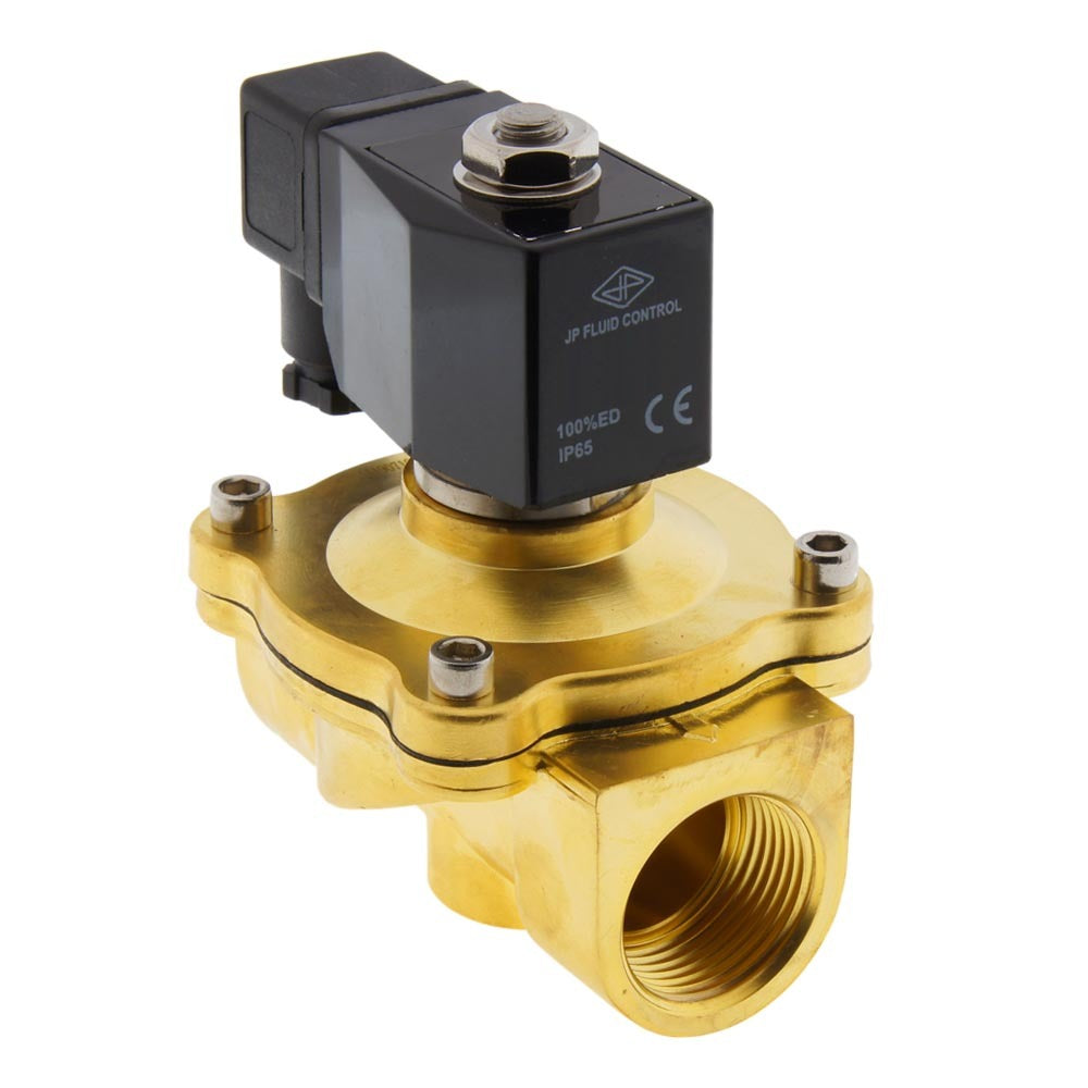 Solenoid Valve DF-SA 1'' brass EPDM 0-10bar 380V AC