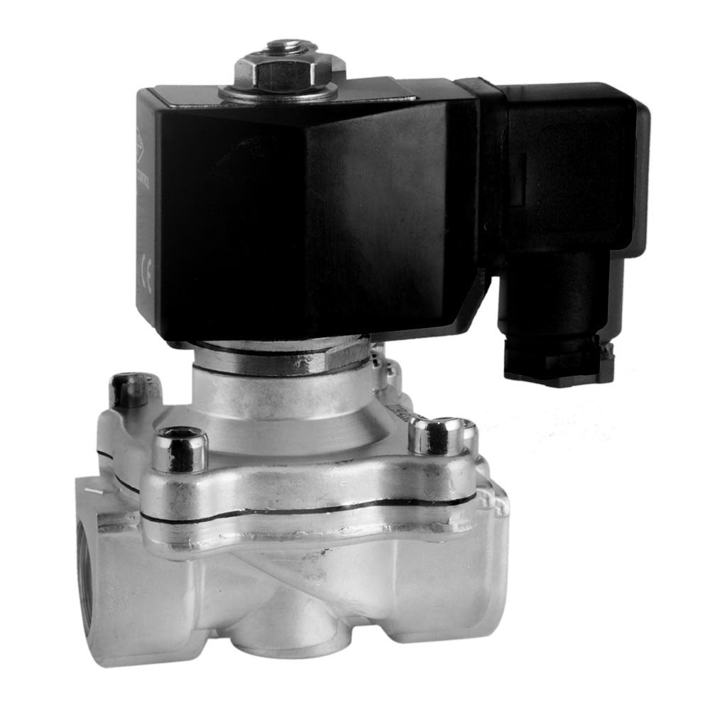 Solenoid Valve DF-SA 1/2'' stainless steel EPDM 0-10bar 230V AC