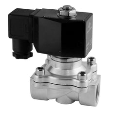 Solenoid Valve DF-SA 1/2'' stainless steel FKM 0-10bar 230V AC