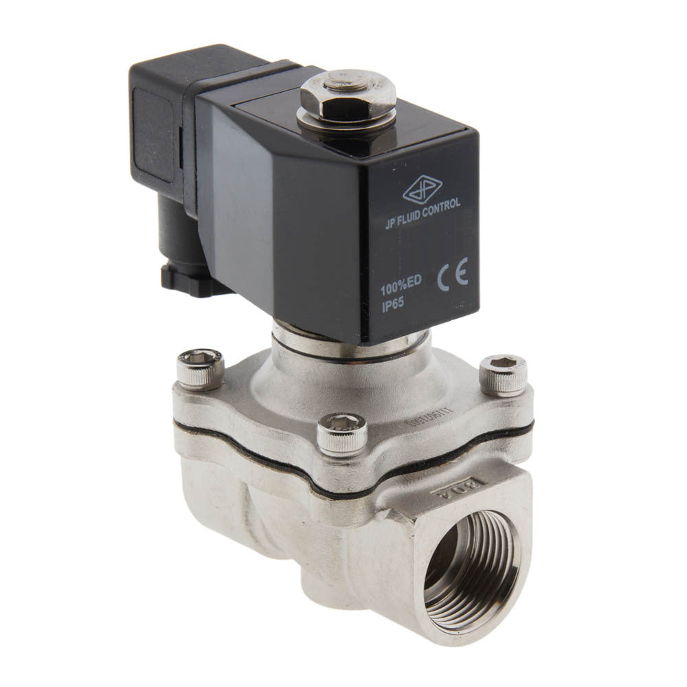 Solenoid Valve DF-SA 3/4'' stainless steel FKM 0-6bar 24V DC