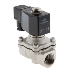 Solenoid Valve DF-SA 3/4'' stainless steel FKM 0-6bar 24V DC