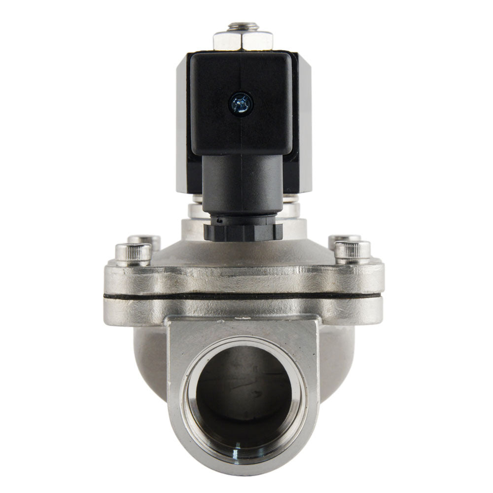 Solenoid Valve DF-SA 1'' stainless steel FKM 0-10bar 120V AC