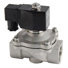 Solenoid Valve DF-SA 1'' stainless steel FKM 0-10bar 24V AC