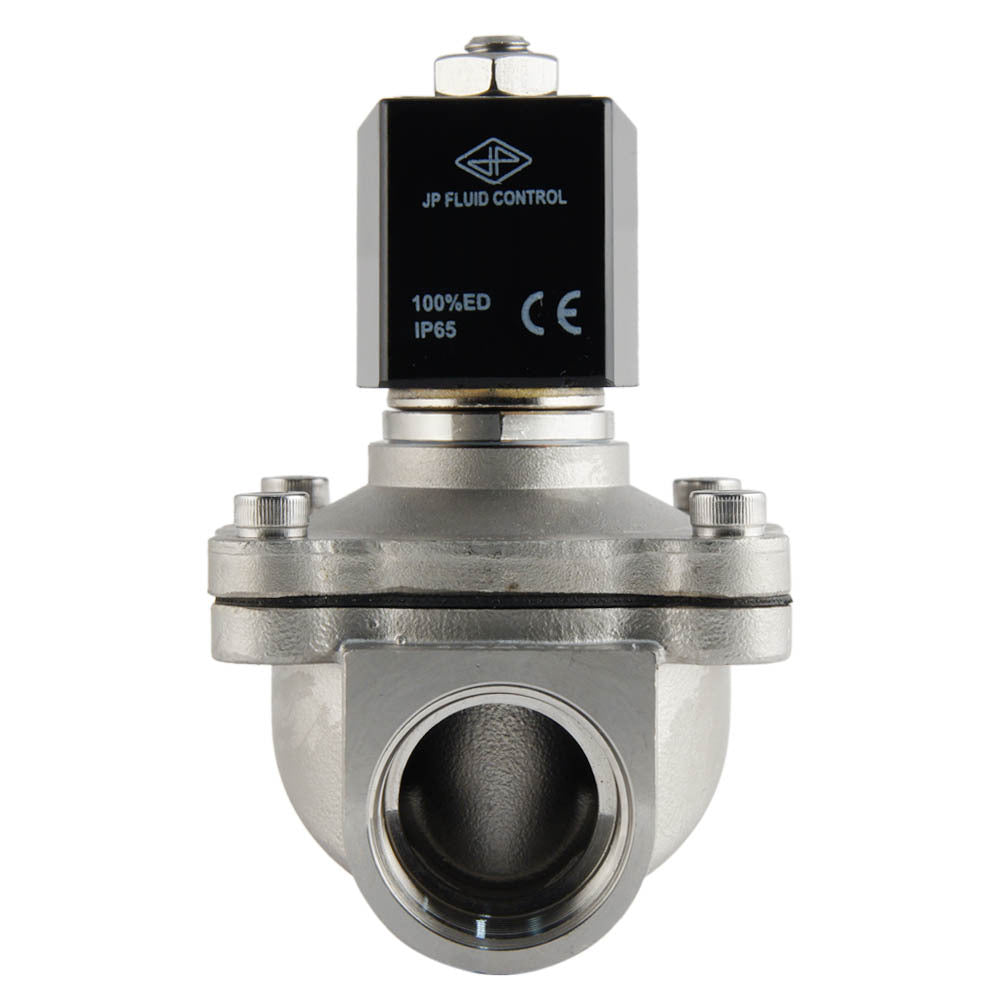 Solenoid Valve DF-SA 1'' stainless steel FKM 0-10bar 120V AC