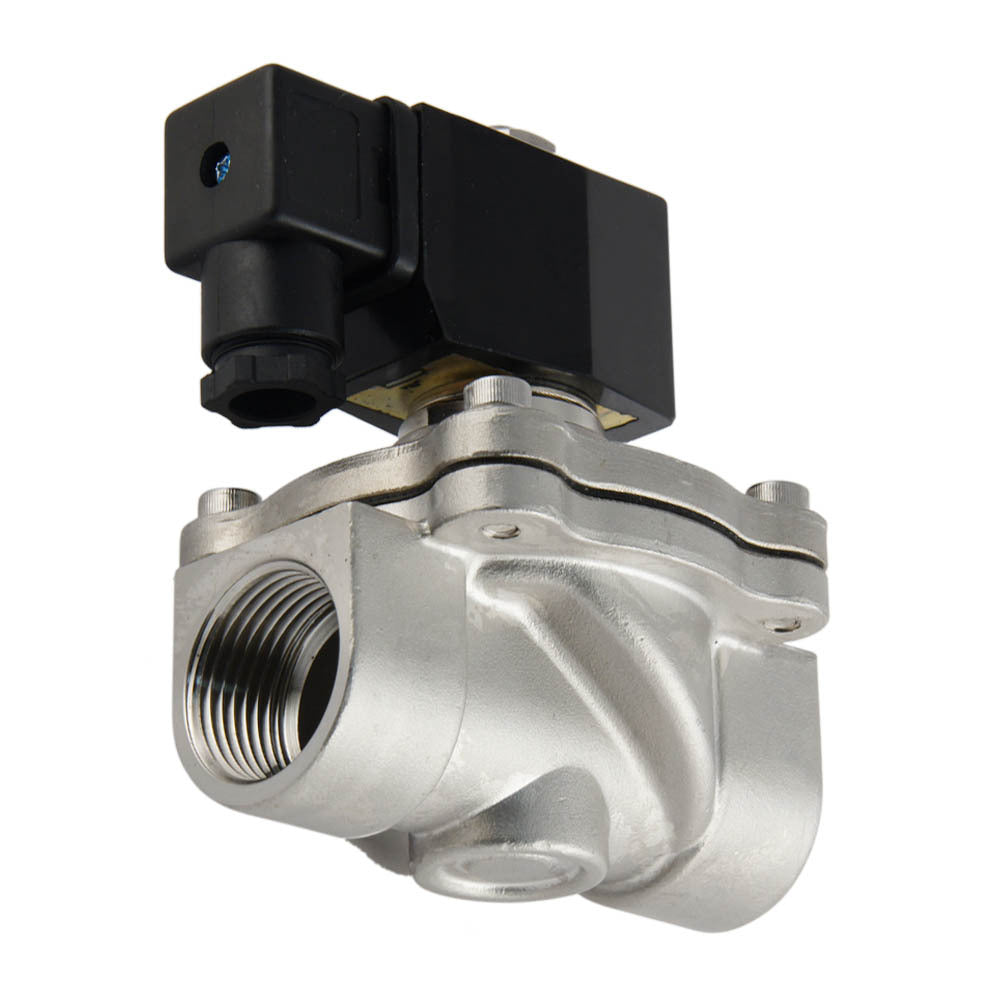 Solenoid Valve DF-SA 1'' stainless steel FKM 0-6bar 24V DC